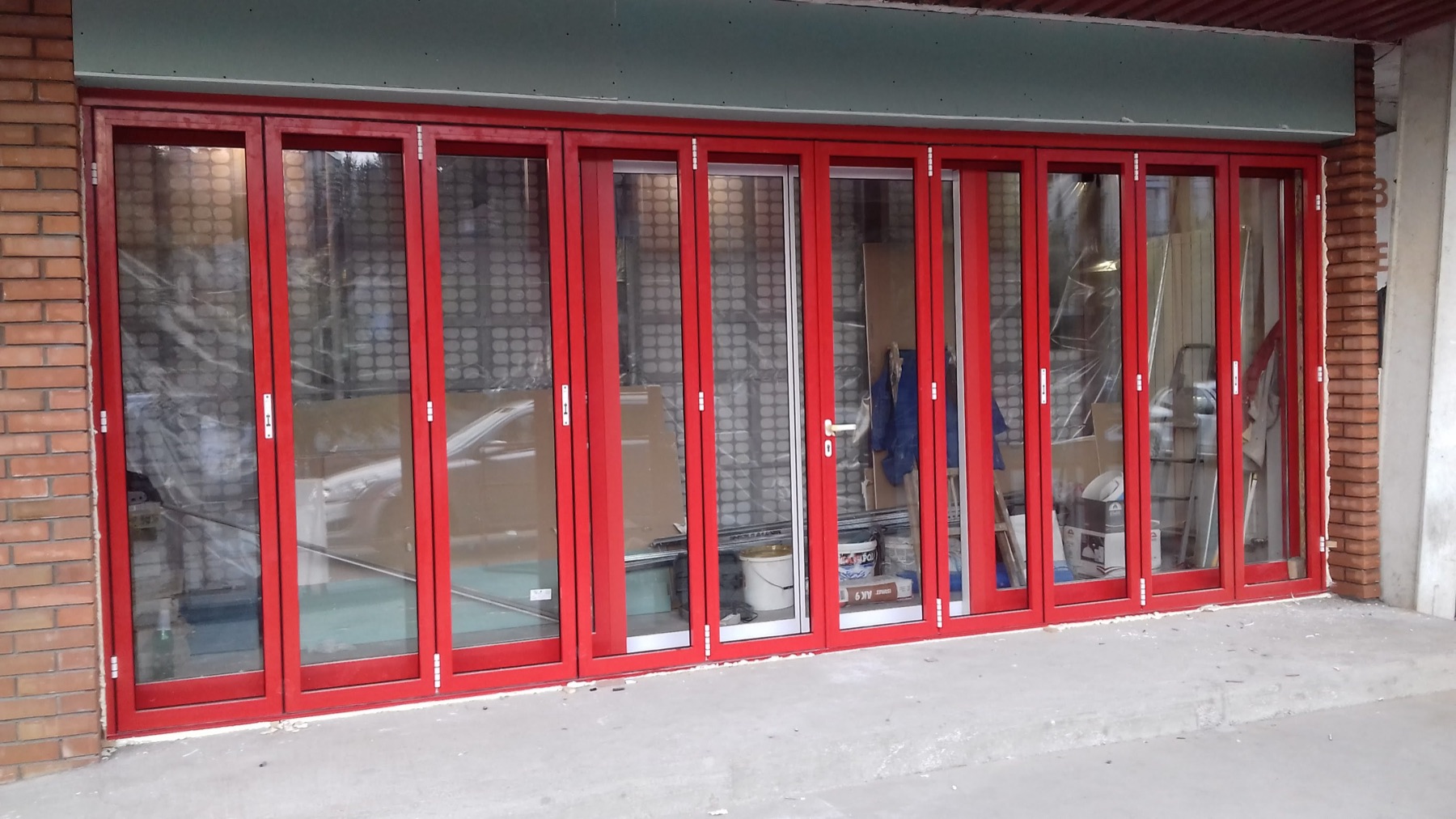Harmonika vrata od aluminijuma